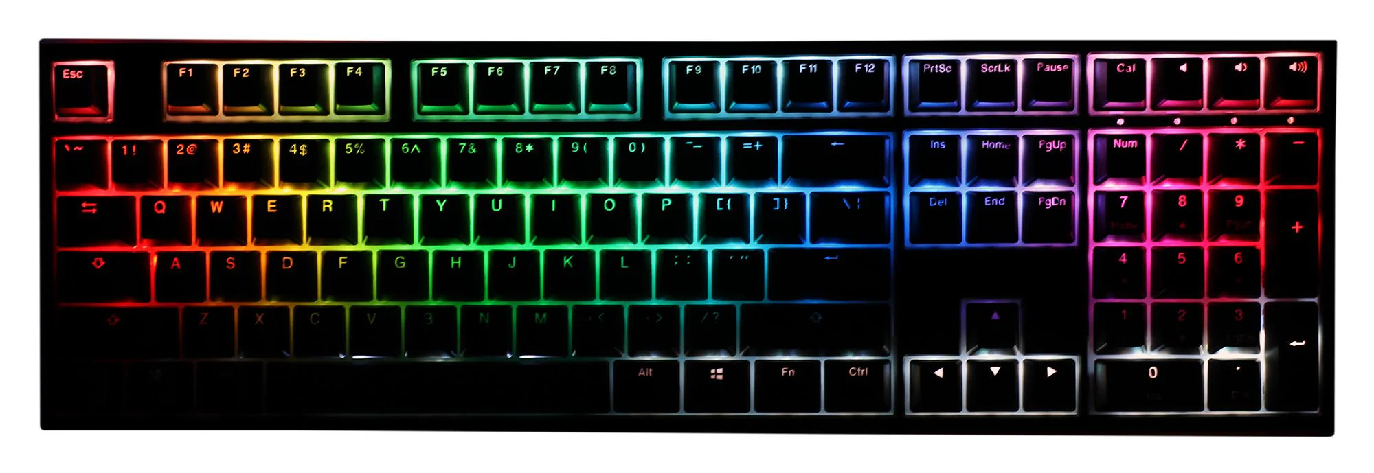 Ducky One 2 RGB LED Double Shot PBT Mechanical Keyboard - Image 7