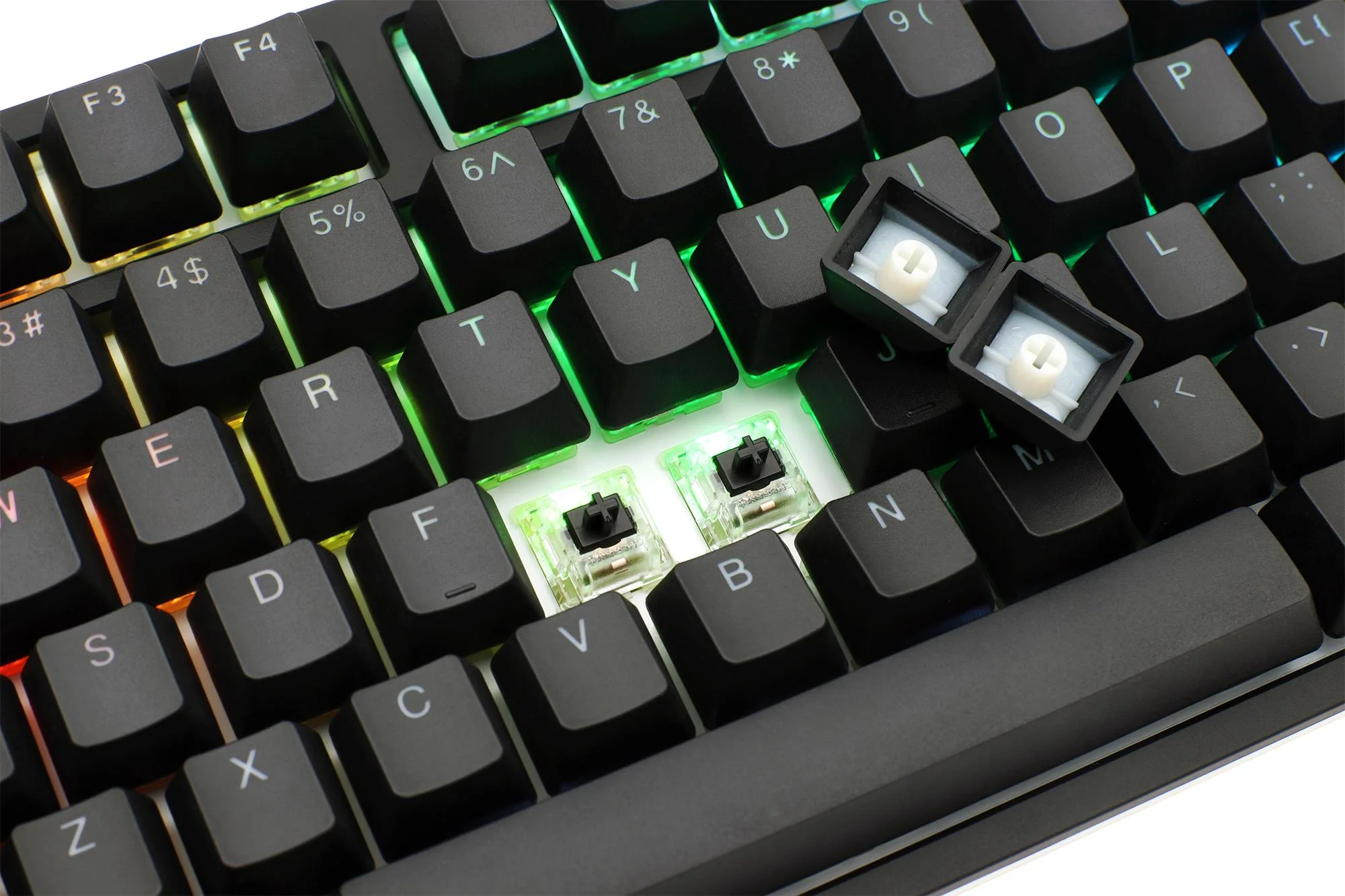 Ducky One 2 RGB LED Double Shot PBT Mechanical Keyboard - Image 8