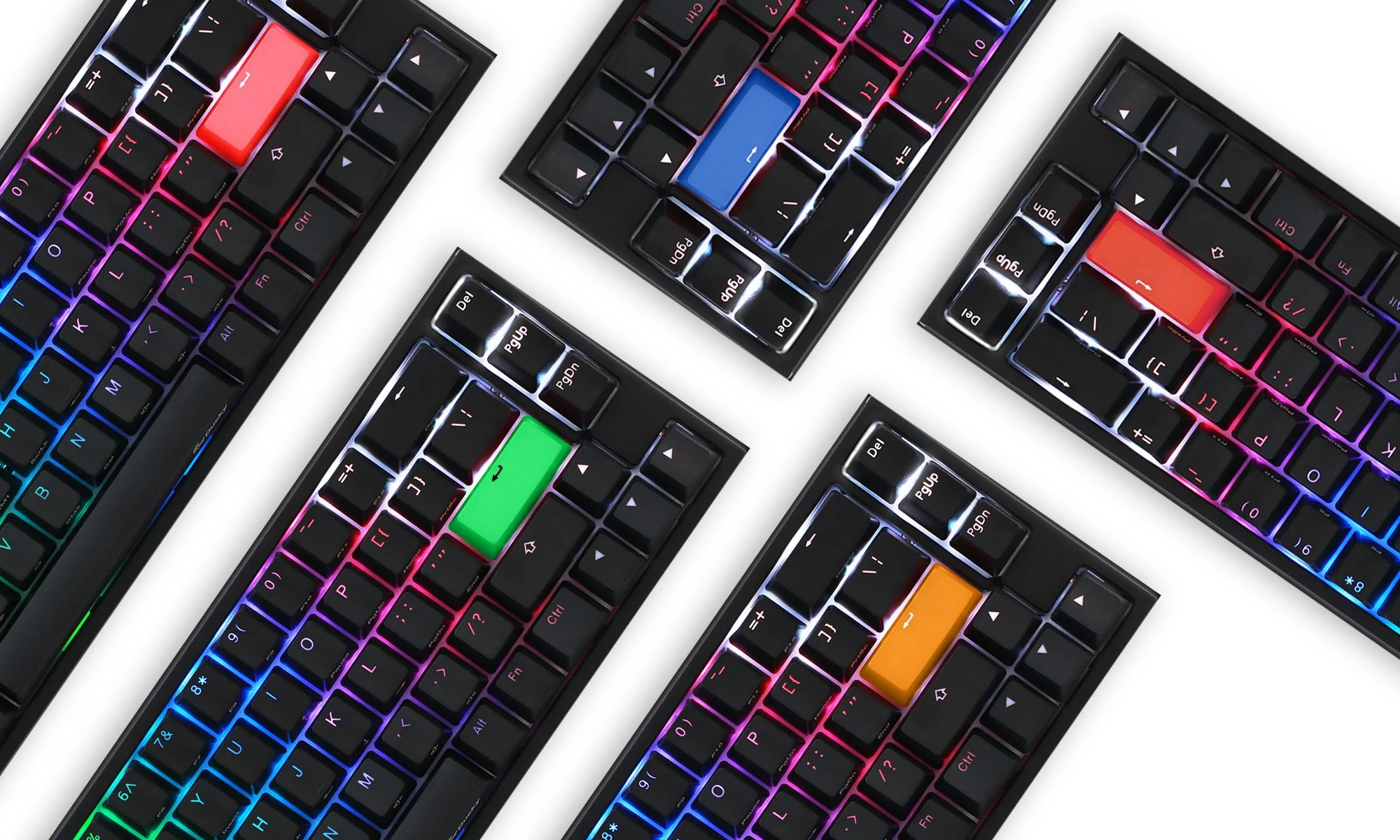 Ducky One 2 SF RGB LED 65% Double Shot PBT Mechanical Keyboard - Image 10