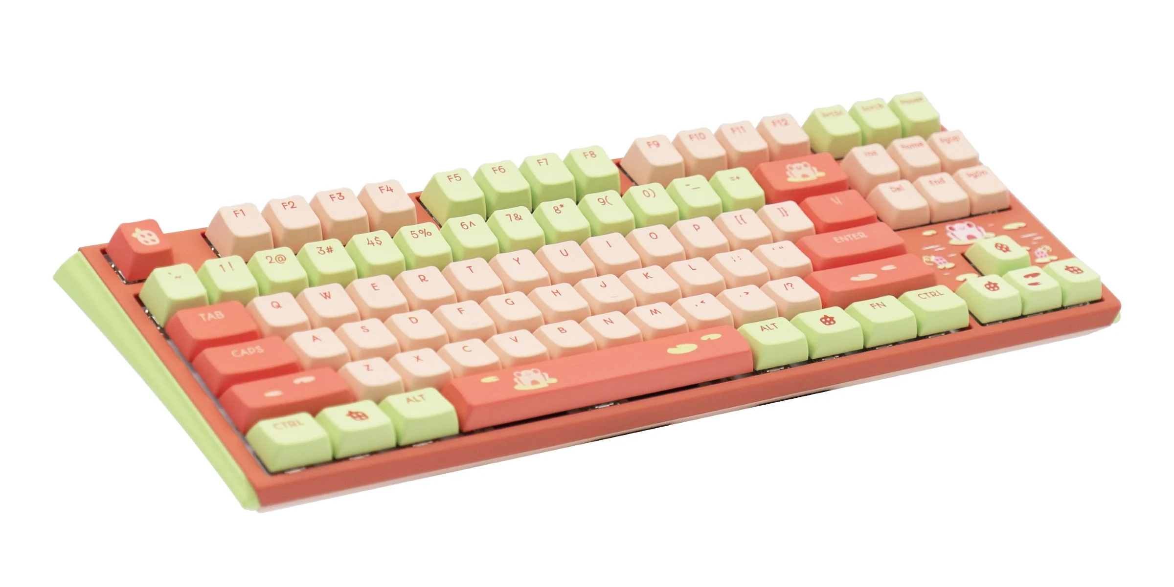 Ducky x MK Strawberry Frog One 3 TKL Hotswap RGB Keyboard w/ Quack Mechanics - Image 8
