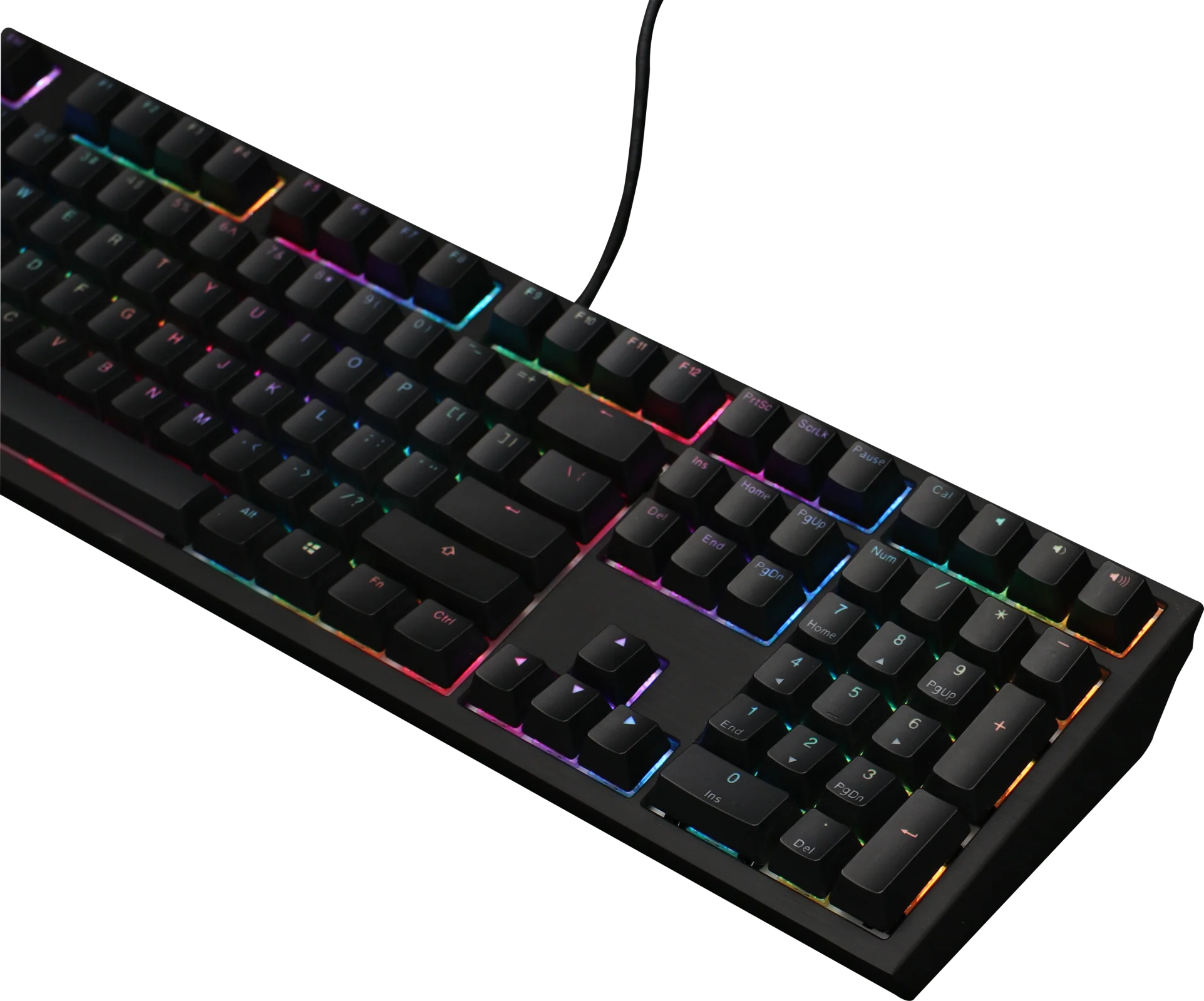 Ducky Shine 7 Blackout MK Exclusive First Release RGB LED Double Shot PBT Mechanical Keyboard - Image 7