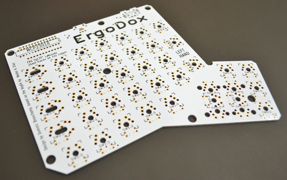 MK ErgoDox PCB Dual Layer Electrical Boards (Set of 2) - Image 3