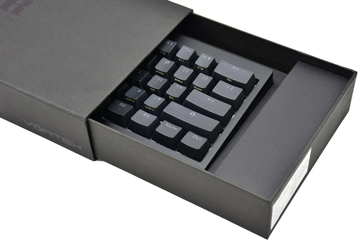 Vortex POK3R Black LE 60% CNC Aluminum Mechanical Keyboard - Image 5