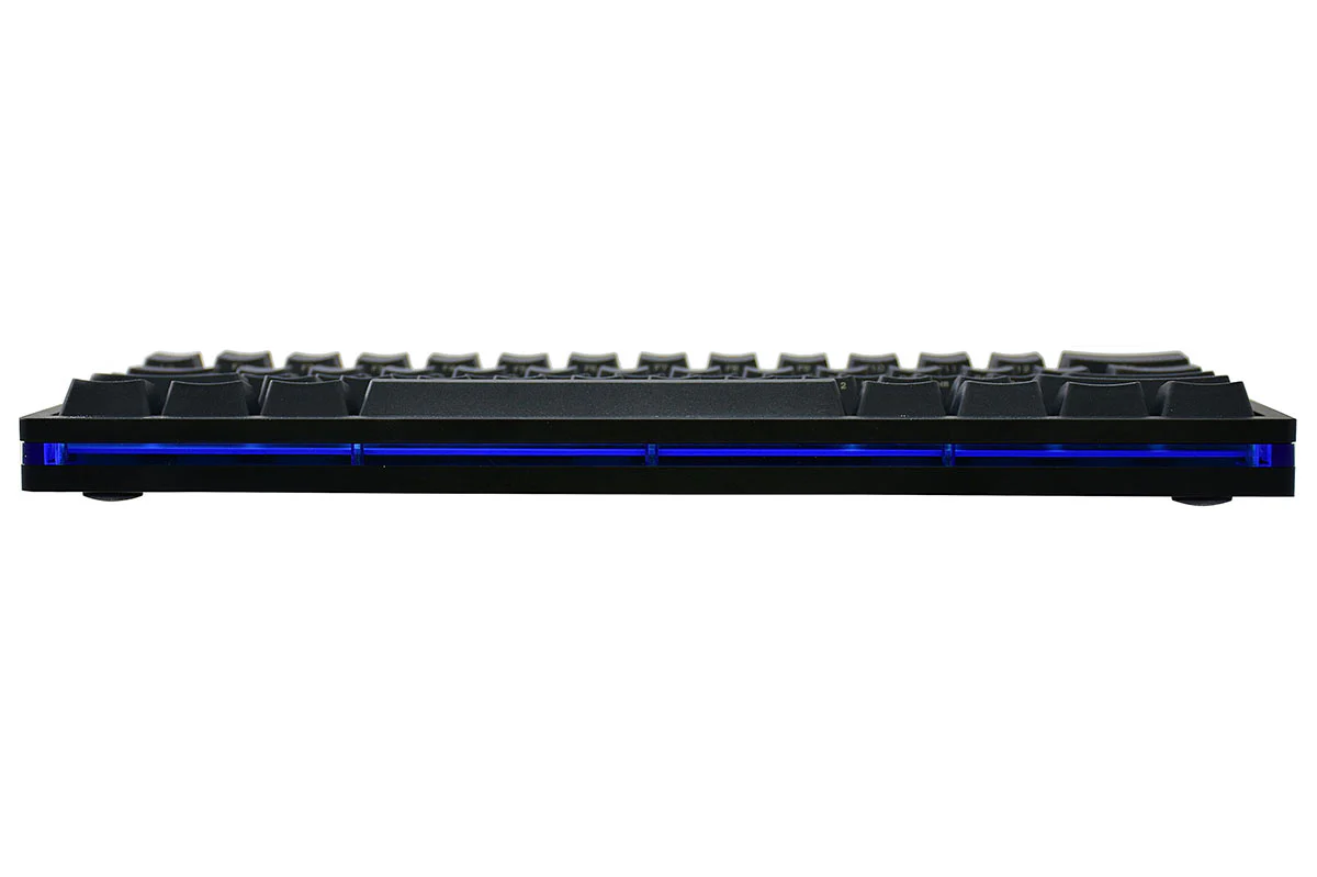 Vortex POK3R Black LE Blue Border RGB LED 60% Double Shot PBT Mechanical Keyboard - Image 4