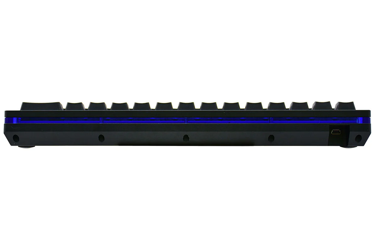 Vortex POK3R Black LE Blue Border RGB LED 60% Double Shot PBT Mechanical Keyboard - Image 7
